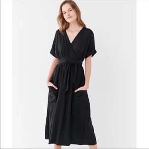 Urban Outfitters Gabrielle wrap midi dress